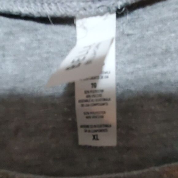 Bella Nebraska Gray Short Sleeve Tee (XL) - Picture 6 of 6